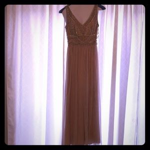 Anthropologie bridesmaid dress